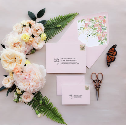 ADDISON | Bilingual Vietnamese Wedding Invitation Suites