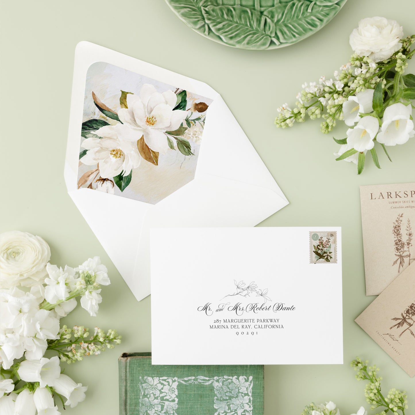 MONICA | Magnolia Envelope Liner