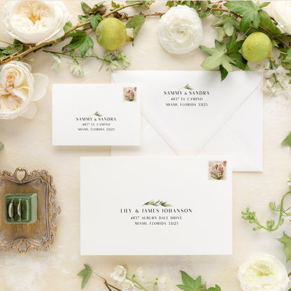 ADELE | Bilingual Vietnamese Wedding Invitation Suites