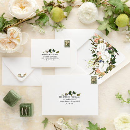 CARMELA | Bilingual Vietnamese Wedding Invitation Suites