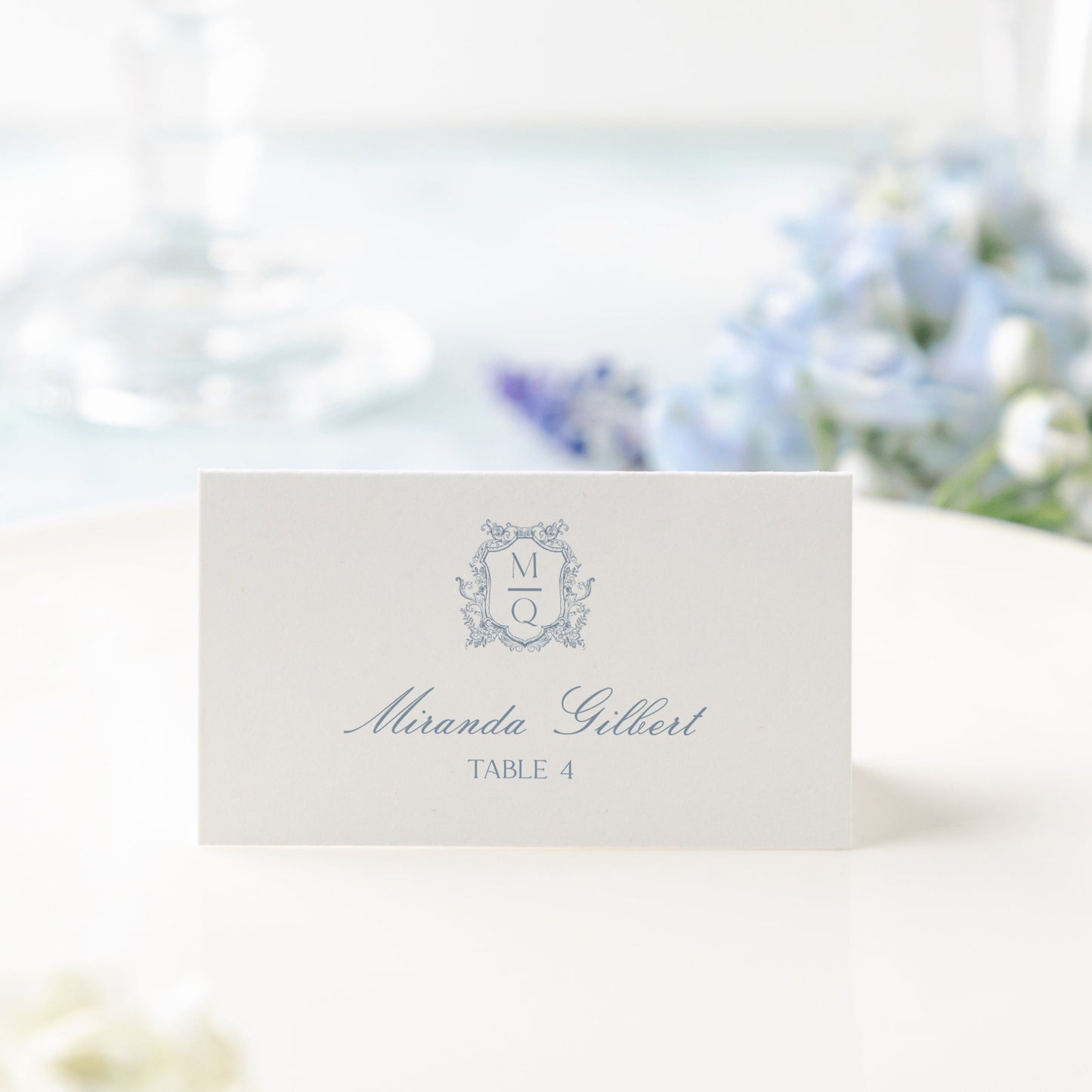 JULIANNE | Classic Crest Escort/Place Cards