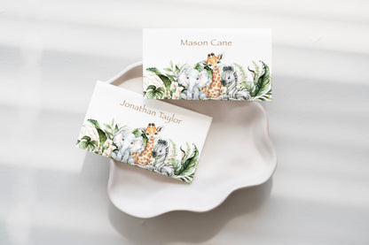 SAFARI | Escort/Place Cards