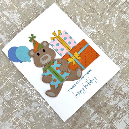 Bearing Gifts Birthday Card