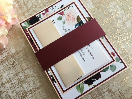 MADELYN | Bilingual Vietnamese Multi-Layered Wedding Invitation Suites