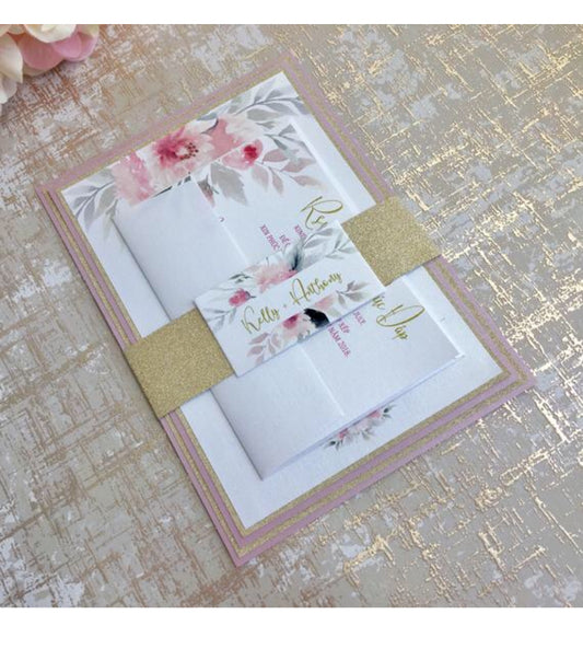 NATALIE | Bilingual Vietnamese Multi-Layered Wedding Invitation Suites