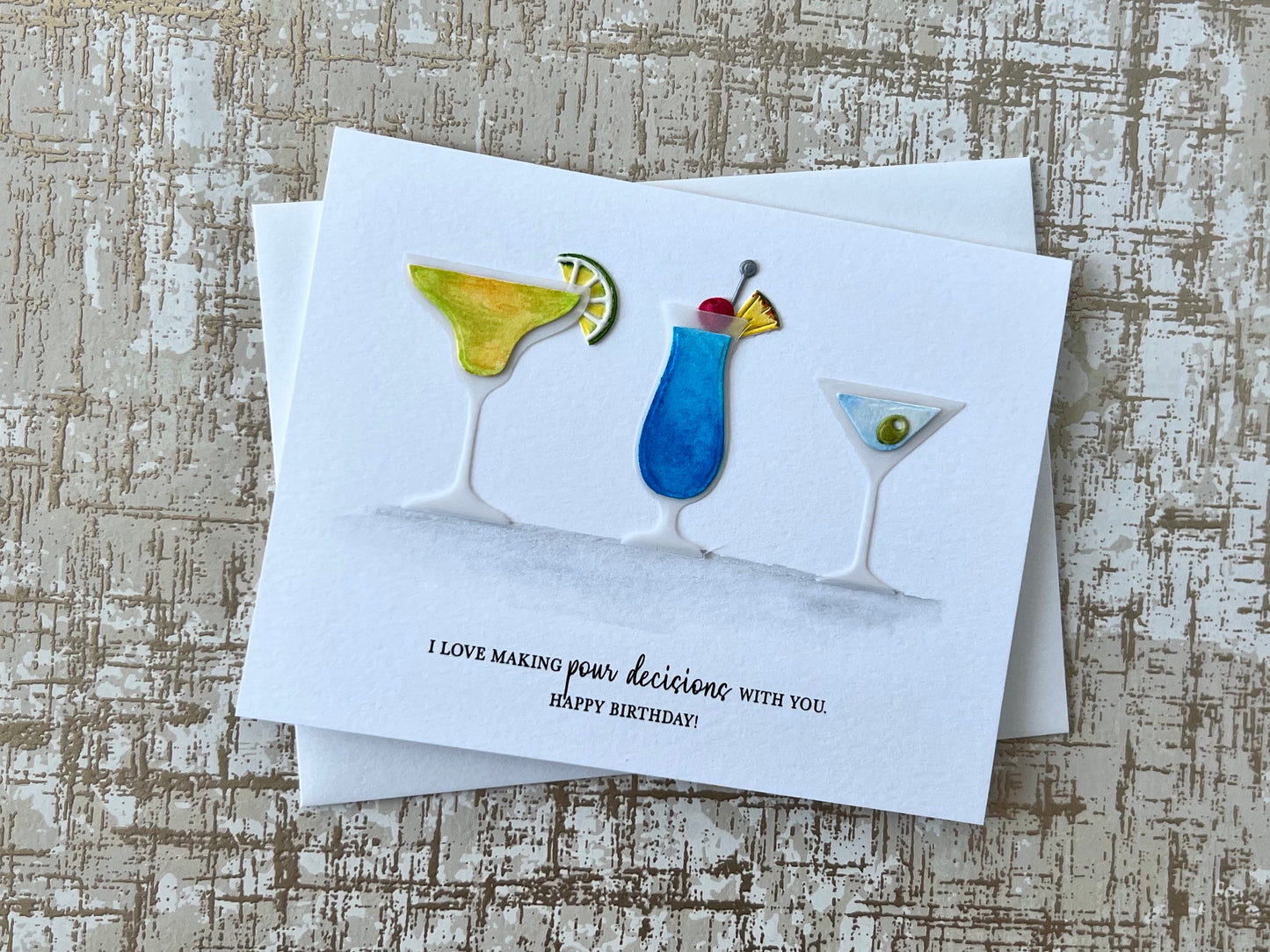 Drinks Birthday Card