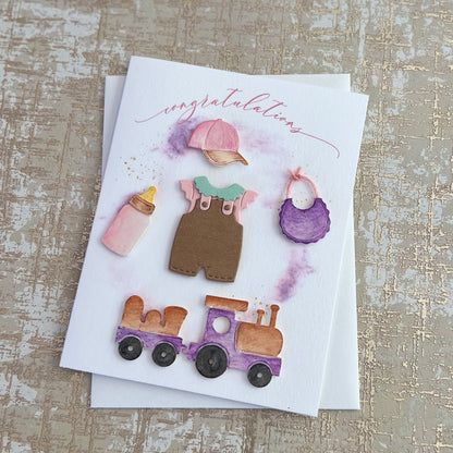 Congratulations Baby Essentials Card