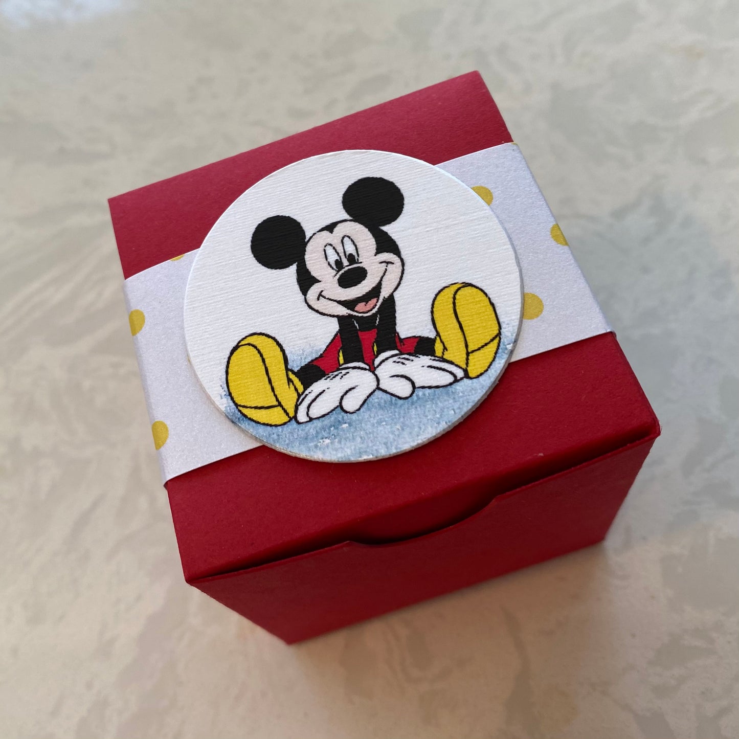 Mickey Mouse Favor Boxes