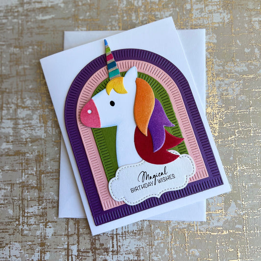 Unicorn Birthday Card