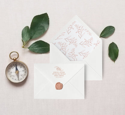 ISABELLA | Bilingual Vietnamese Wedding Invitation Suites