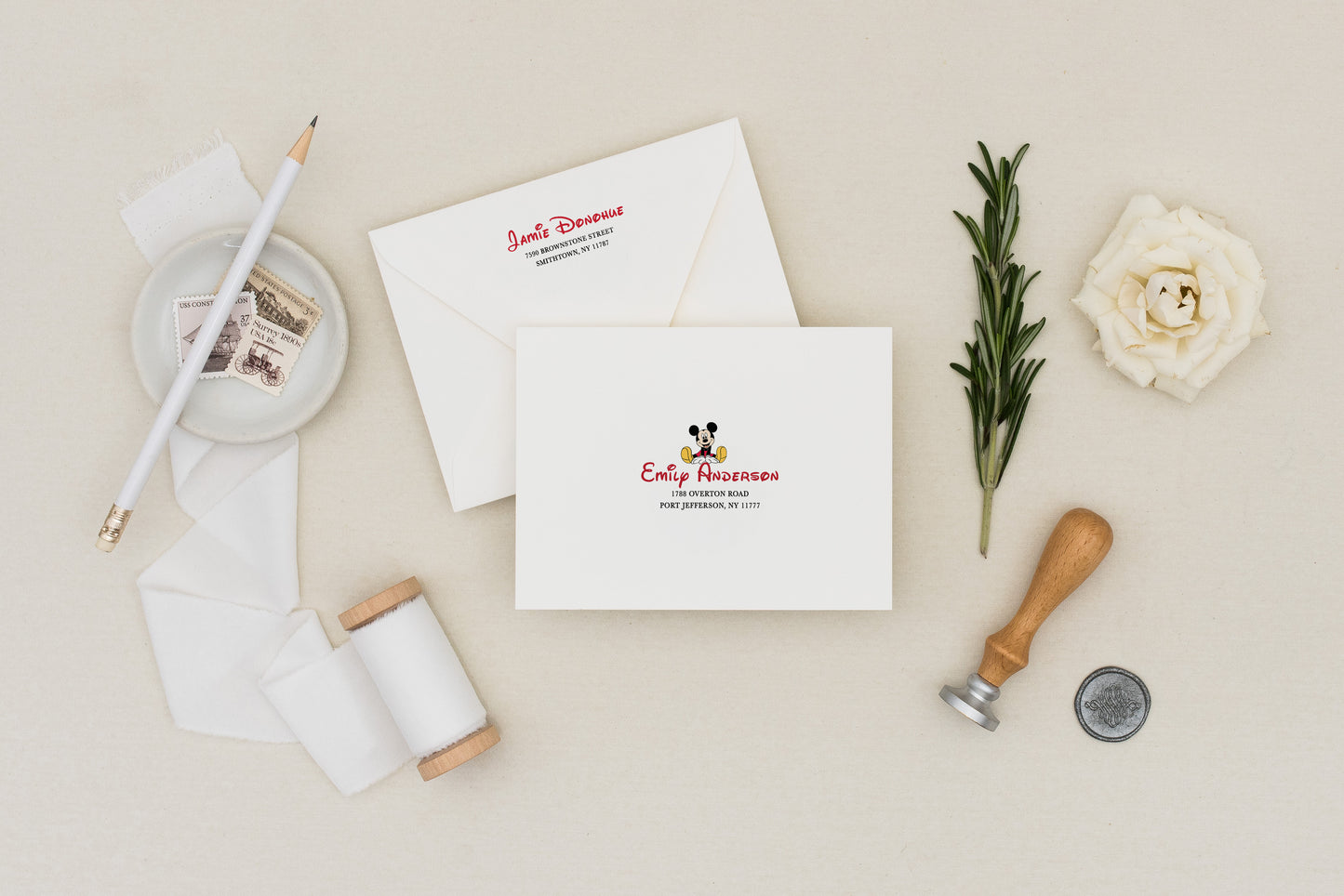 Mickey Mouse Birthday Invitation