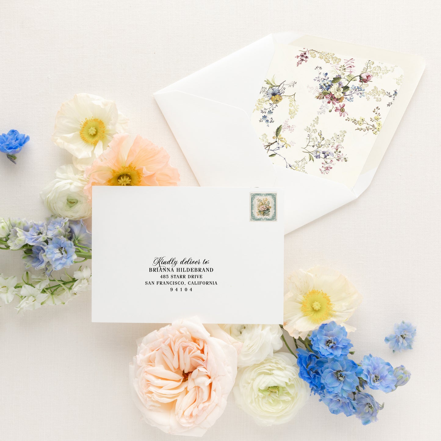 Minimalist Bilingual Vietnamese Wedding Invitation Suites