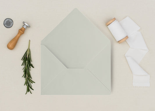 Pale Gray Envelopes