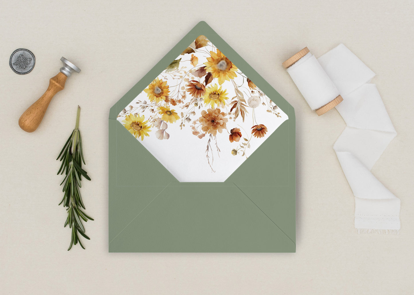 Sage Envelopes