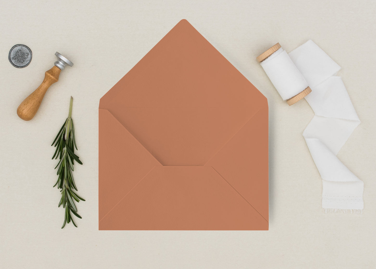 Terracotta Nude Envelopes