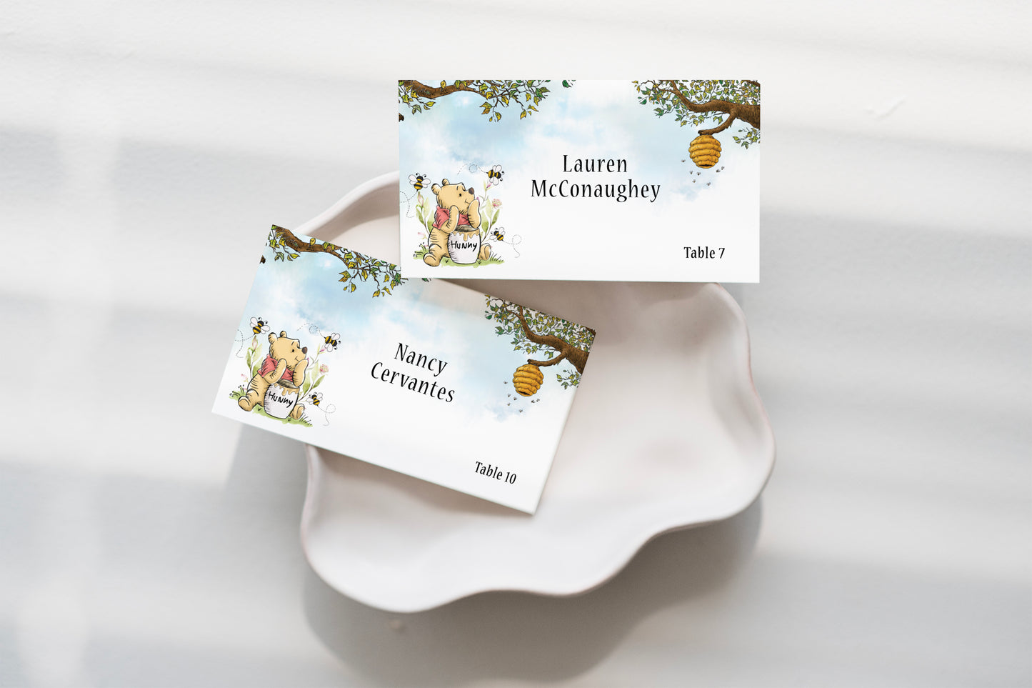 WINNIE THE POOH | Escort/Place Cards