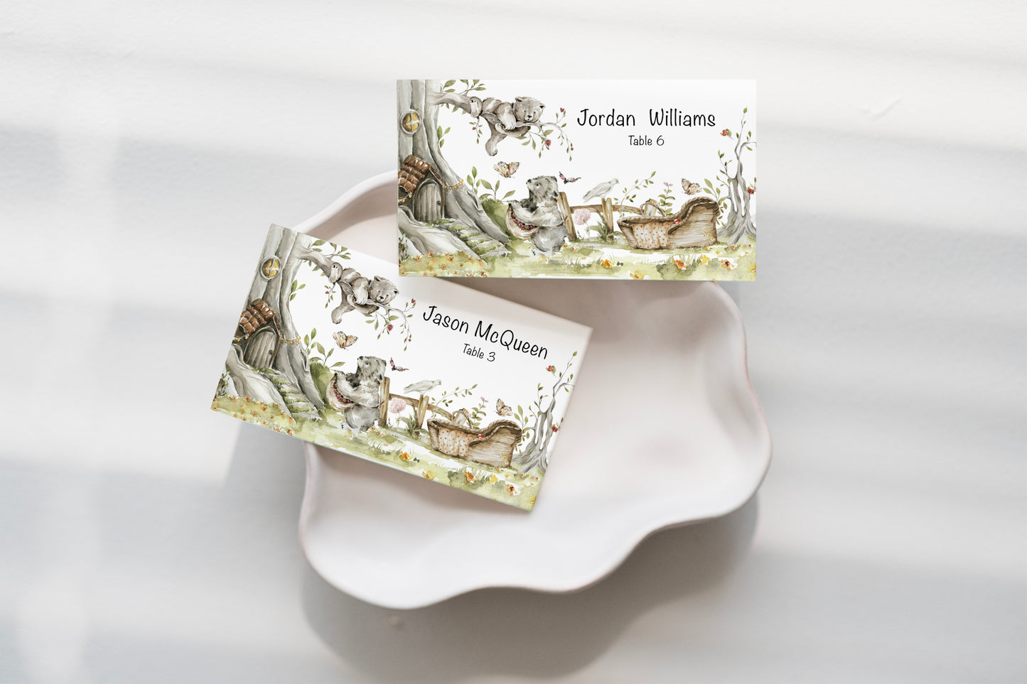 WOODLAND | Escort/Place Cards