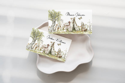 WOODLAND | Escort/Place Cards