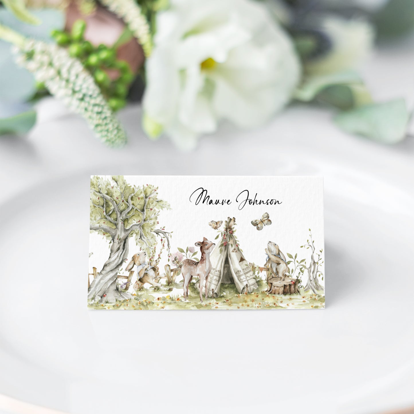 WOODLAND | Escort/Place Cards