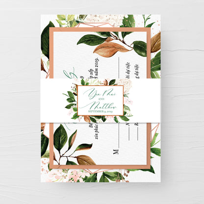 ANNALISE | Bilingual Vietnamese Wedding Invitation Suites