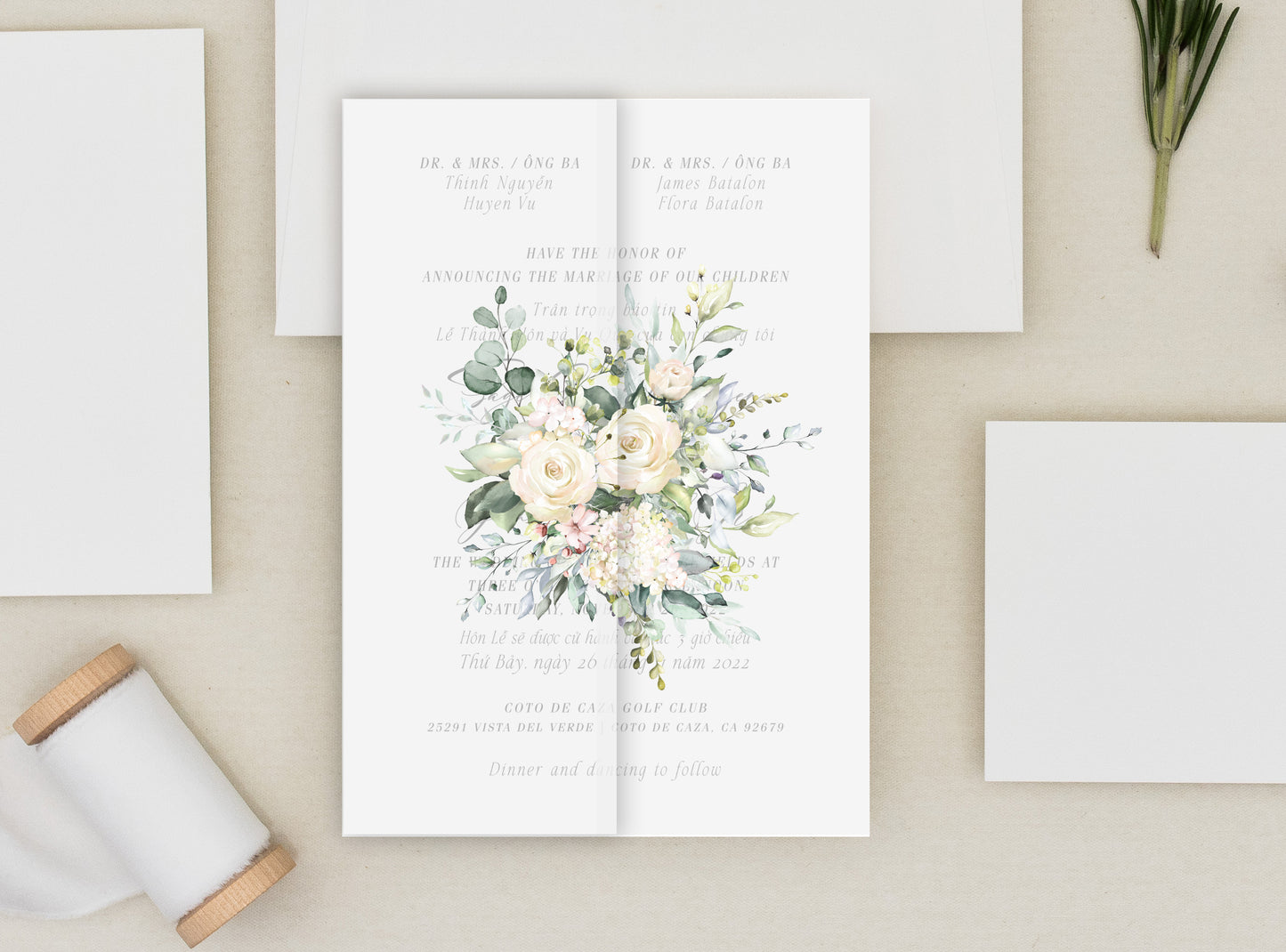 HAILEY | Vellum Wraps