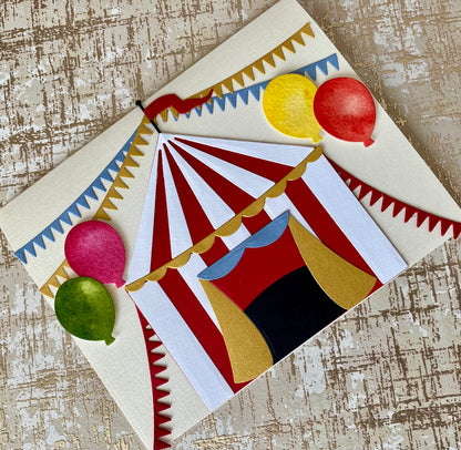 Circus Birthday Invitation