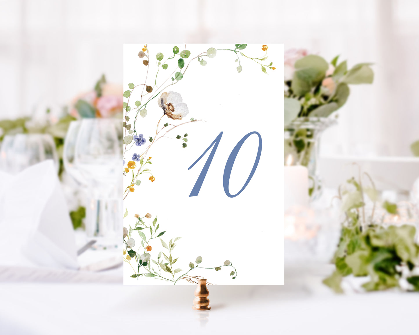 Meadow Table Number