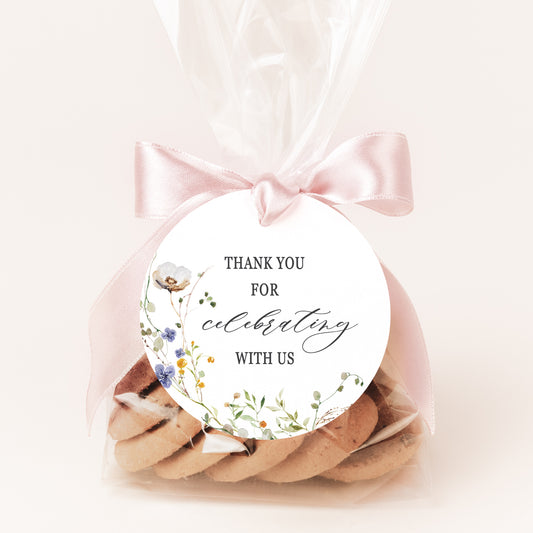 MEADOW | Round Thank You Favor Tags