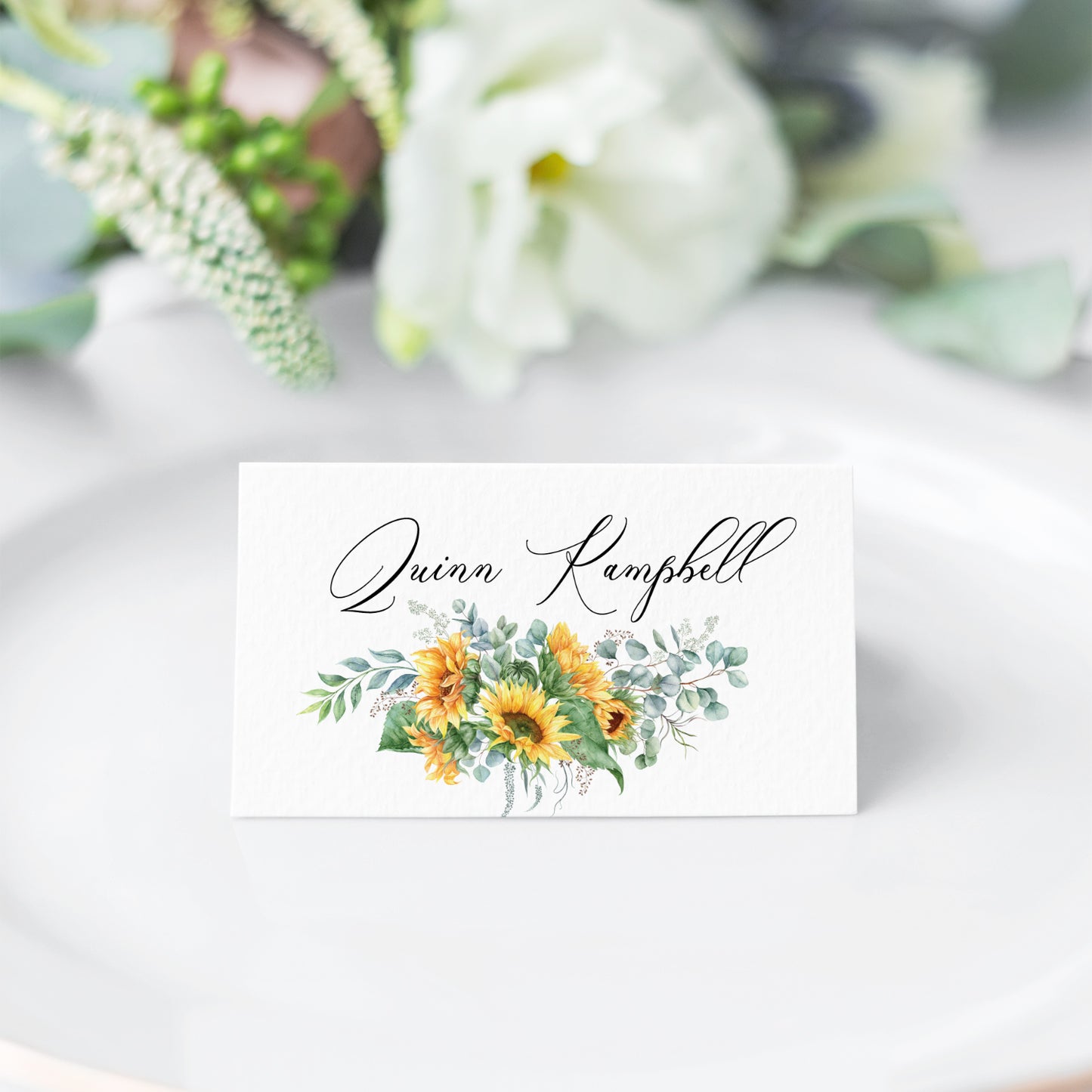 ELIZA | Sunflower Escort/Place Cards